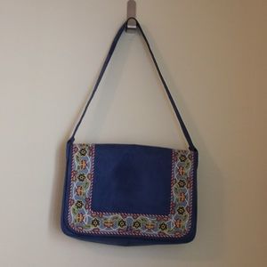 Lulu Guinness Blue Purse